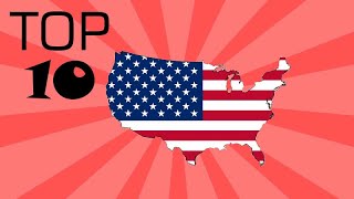 Top 10 Facts About The United States USA [upl. by Ahsilaf]