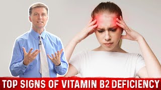 The Top Signs of a Vitamin B2 Deficiency – Dr Berg [upl. by Ihsoyim]