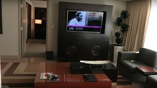 Las Vegas Hotel Room Tour Aria Executive Hospitality Suite [upl. by Sommers362]