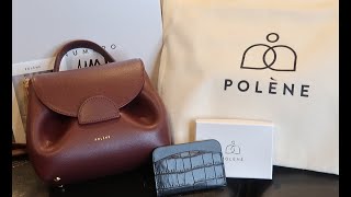 Burgundy Textured Polene Numero Uno Nano UNBOXING [upl. by Sivrup]