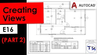 CREATING VIEWS Part 2 in AutoCAD Architecture 2023 [upl. by Baird]