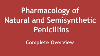 Pharmacology of Natural and Semisynthetic Penicillins Complete Overview ENGLISH  Dr Shikha [upl. by Noyek390]