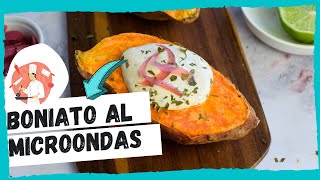 BONIATO al microondas 😱 ¡SIN HORNO  SOLO 10 minutos [upl. by Notsgnik]