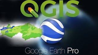 Making GIS Map using Google Earth Pro and QGIS [upl. by Hploda]