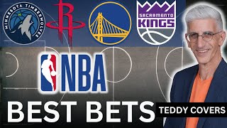 Friday NBA Predictions Today  Timberwolves vs Rockets  Warriors vs Kings  NBA Best Bets 22125 [upl. by Black]