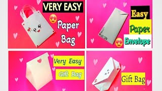 4 Easy Paper Craft Ideas  Easy Paper Crafts  Easy Paper Crafts For School  CraftBaishakhi [upl. by Fretwell541]