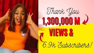 Celebrating over 6000 Subscribers and 13 million views on Consygal TV [upl. by Dickson]