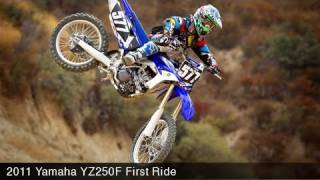 MotoUSA 2011 Yamaha YZ250F First Ride Video [upl. by Dorison515]