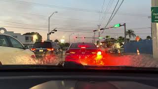 Driving from Pinecrest Florida to Homestead Florida [upl. by Nnairet]