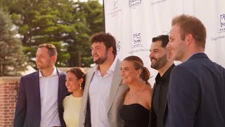 Quenton Nelson Blocking Cancer Event [upl. by Terraj]