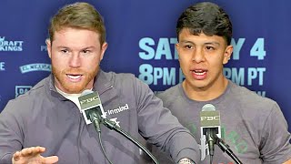 Canelo vs Jaime Munguia • HEATED Final Press Conference amp Face Off Video [upl. by Aday]