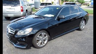 SOLD 2014 MercedesBenz E350 Sport Walkaround Start up Tour and Overview [upl. by Hsilgne]