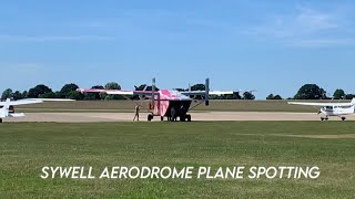 Sywell aerodrome airshow plane spotting [upl. by Ahsha]