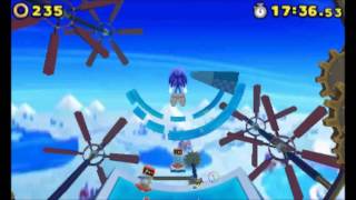 Sonic Lost World 3DS  Frozen Factory Zone 1 SRank [upl. by Adnylem454]