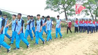 31st NVS NATIONAL KHOKHO MEET 2023 REHEARSAL JNV PANCHKULA [upl. by Enelyak710]