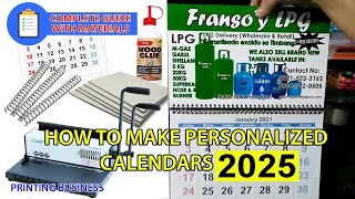 2025 Calendar Free Printable Layout  Printing Calendar DIY UPDATED [upl. by Trebleda37]