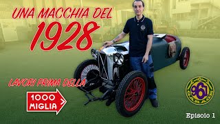 Mille Miglia 2023  Da Brescia a Roma e ritorno con una Salmson del 1928  Episodio 1 [upl. by Eduj190]