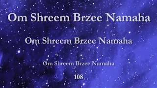 Om Shreem Brzee Namaha The Lakshmi Mantra 108 Times [upl. by Harelda658]