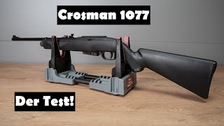 Crosman 1077 Co2 Luftgewehr  Mein Test und Review [upl. by Borlow917]