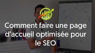 Comment faire une page daccueil optimisée SEO [upl. by Jueta]