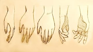 How to Draw Relaxed Hands 5 Ways [upl. by Janus169]