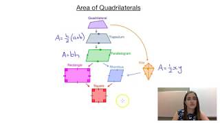 Areas of Quadrilaterals [upl. by Ttoille]