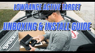 Lowrance Active Target install and Transducer information [upl. by Noj]