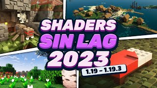 🏆LOS 10 Mejores SHADERS para MINECRAFT 119 121 GAMA BAJA MEDIA y ALTA SHADERS PE 121💎 [upl. by Anyala]