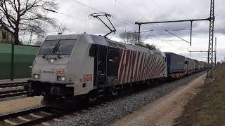 Führerstandsmitfahrt von Treuchtlingen nach Baar  Ebenhausen mit dem Lokomotion Teufel 185 666 [upl. by Elvah]