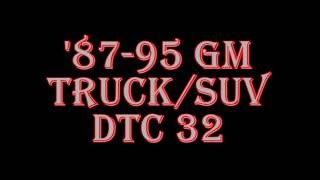 GM Truck DTC Code 32 [upl. by Nerwal103]