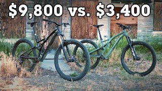 LONGTERM REVIEW  Specialized SWorks Stumpjumper vs Stumpjumper Comp Alloy [upl. by Zohar]