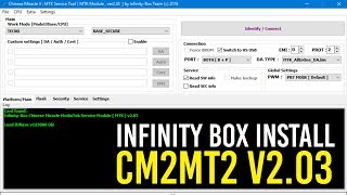 Infinity Box install CM2 MT2 v203 Full Setup [upl. by Cyler]