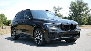 2021 BMW X5 xDrive45e Review  Start Up Revs Walk Around and Test Drive [upl. by Schertz]