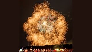 1200mm and 900mm shell  Large Fireworks in Katakai Japan 2014 四尺玉 片貝祭り [upl. by Clementas406]