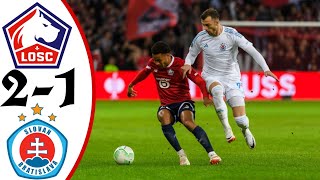 LOSC Lille vs SLOVAN Bratislava Conference League FULL HIGHLIGHTS [upl. by Mckay50]