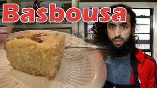 Basbousa recipe بسبوسة [upl. by Yartnoed519]