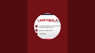 LAPPYWALA PATNA is live [upl. by Airbmak]