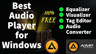 Best Audio Player for Windows  AIMP Player  aimp player review Not Sponsored [upl. by Neffirg]