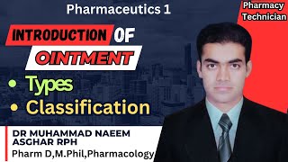 Ointment Bases Pharmaceutics  Dr Muhammad Naeem Asghar RPh [upl. by Zosima]