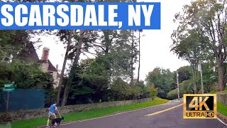 Driving around Scarsdale NY 4K [upl. by Eiznekam599]