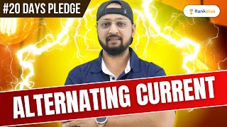 Alternating Current  Physics 20 Days Pledge  Class 12 NCERT  Physics Baba Rankplus [upl. by Krell]