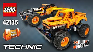 LEGO® Technic™ Monster Jam™ El Toro Loco™ amp Rock Racer 42135247 pcs Building Instructions  TBB [upl. by Dreher558]