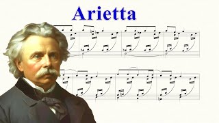 Edvard Grieg Lyric Pieces Arietta [upl. by Anirod749]