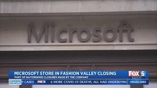 Microsoft Store In Fashion Valley Closing [upl. by Eneres]