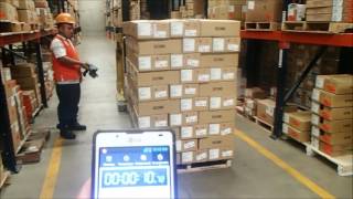 RFID Technology Developed by JD Group Total Logistics [upl. by Akimit691]