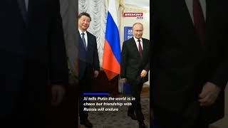 Xi Jinping and Vladimir Putin Unite Against Global Chaos A Strengthened SinoRussian Partnership [upl. by Anertal382]