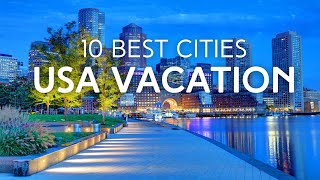 10 Best Cities in the USA  2022 Travel Guide [upl. by Elyrehc]