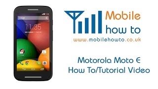 How To Manage Voicemail Settings  Motorola Moto E [upl. by Anny]