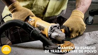 DEWALT® ESPAÑA  Sistema Reductor de polvo de DEWALT [upl. by Tempa323]