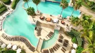 Caribe Hilton San Juan PR  Birds Eye View [upl. by Damarra]